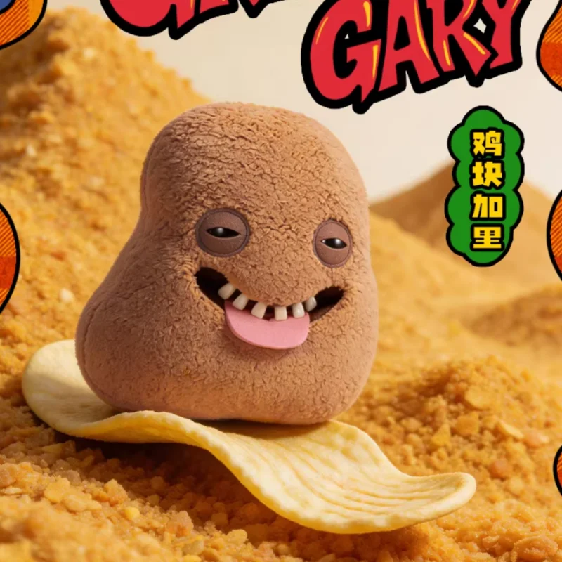 

Новая оригинальная серия Fuggler Bigg Nuggets 2026: Плюшевая кукла-монстр в виде жареного куриного наггетса — забавный и необычный подарок для коллекционеров