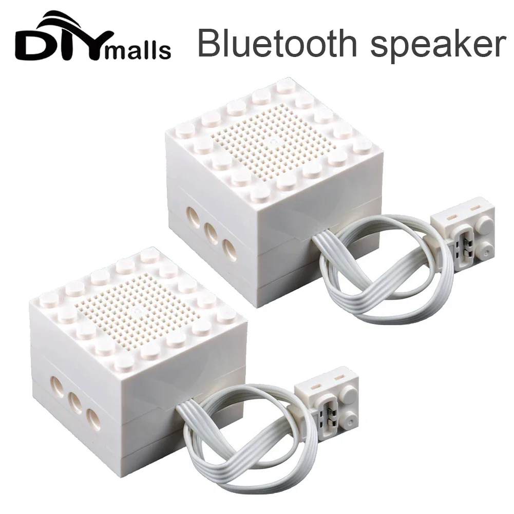 wishiot Bluetooth-Lautsprecher Technische Teile Baustein kompatibel mit Legoeds Hi-Tech-Tech-Teilen MOC Power Functions Zügen 3