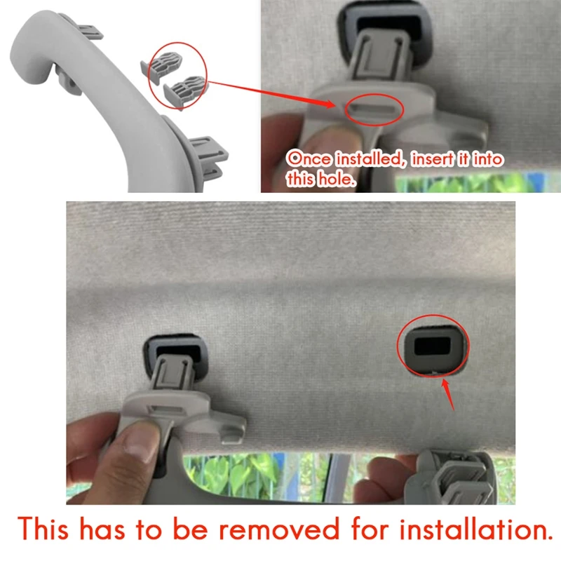 

Plastic Roof Handle 4538100054 For Mercedes-Benz Smart Fortwo 453 2015-2019 Car Pillar Roof Handle