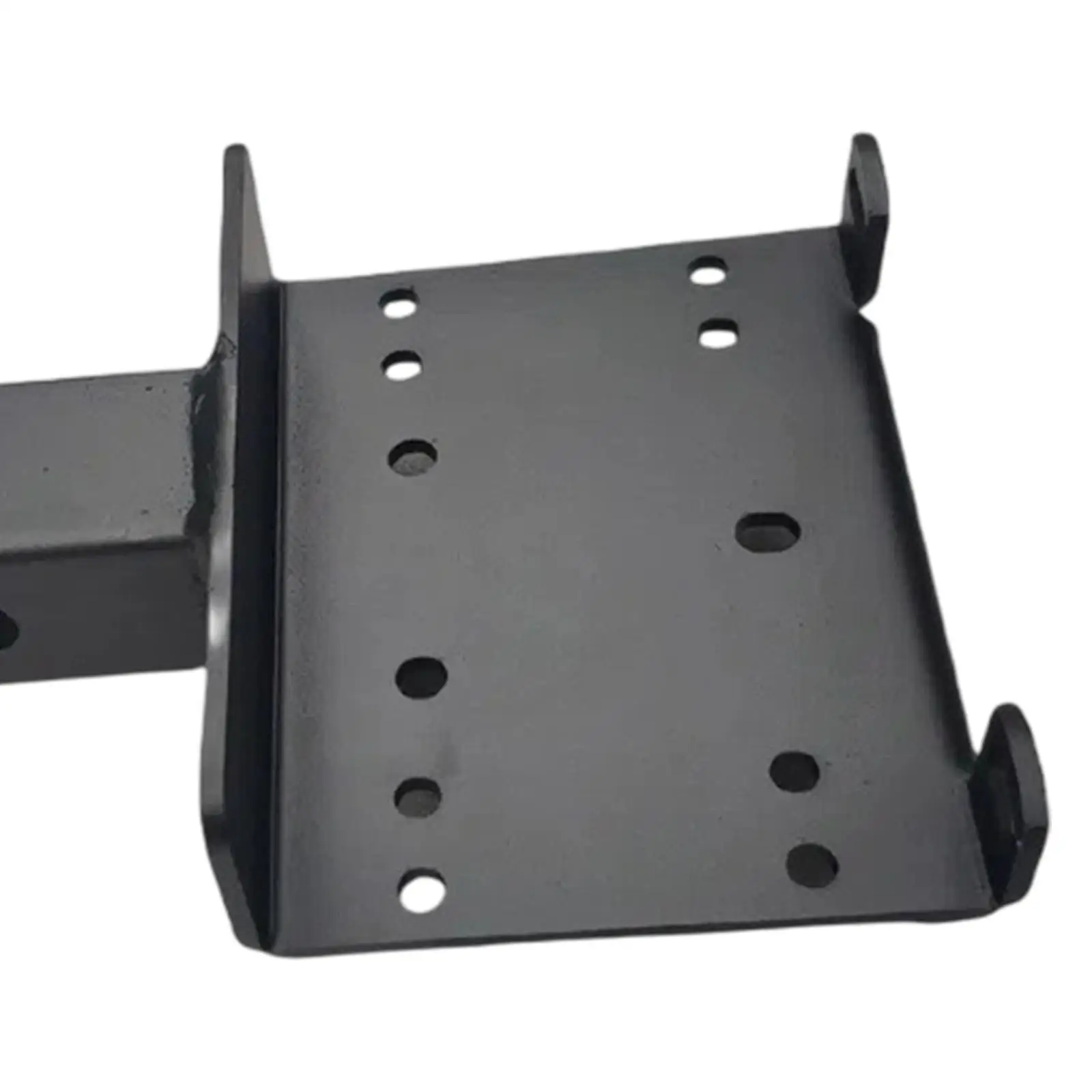 Generische Anhängerkupplung Windenmontageplatte 2" Empfänger Schwarz für SUV UTV