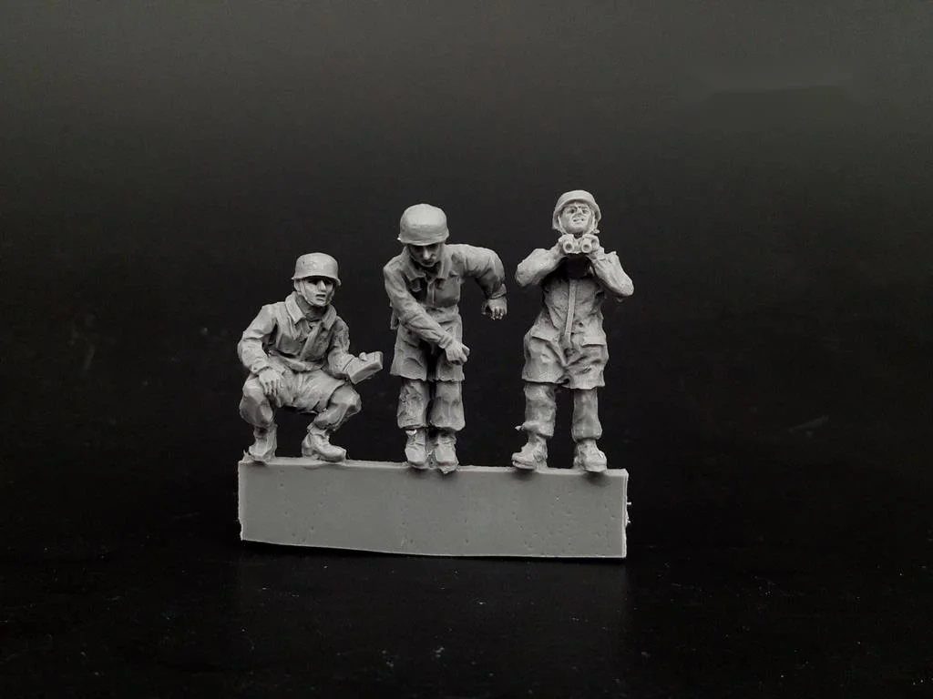 

1 / 72 Resin Soldiers De National Air Force Paratroopers Control 2cm Anti-aircraft Gun No