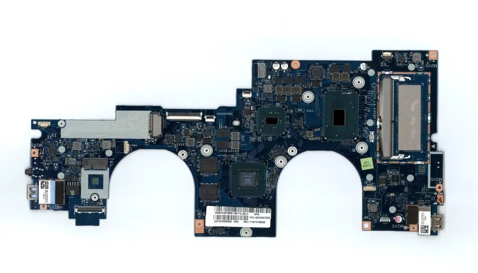 Placa-mãe do portátil para Lenovo Yoga, FRU: 5B20N00301, 720-15IKB, CIZY5 LA-E552P, CPU i5 7300HQ, GPU, GTX1050, 100% testado