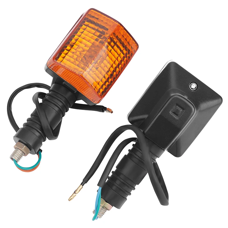 1/2 Pairs Motorcycle Turn Signal Light Lamp For YAMAHA XT250 XT350 XT550 XT600 TW200 TW200E DT200 FZ750 5Y1-83310-70-00 XT 250