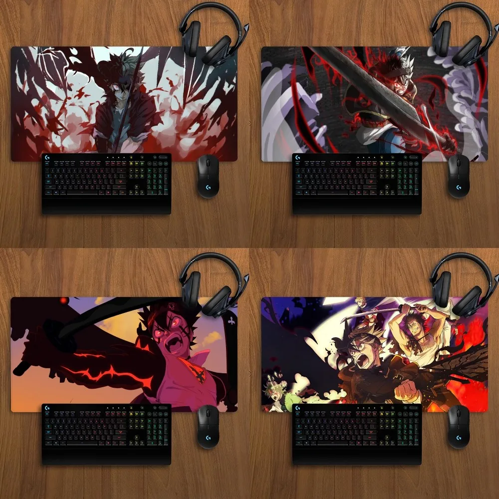 BiliBili Black Clover Mousepad Non-slip Lockedge Office Student Gaming Thickened Large Writing Pad Cushion