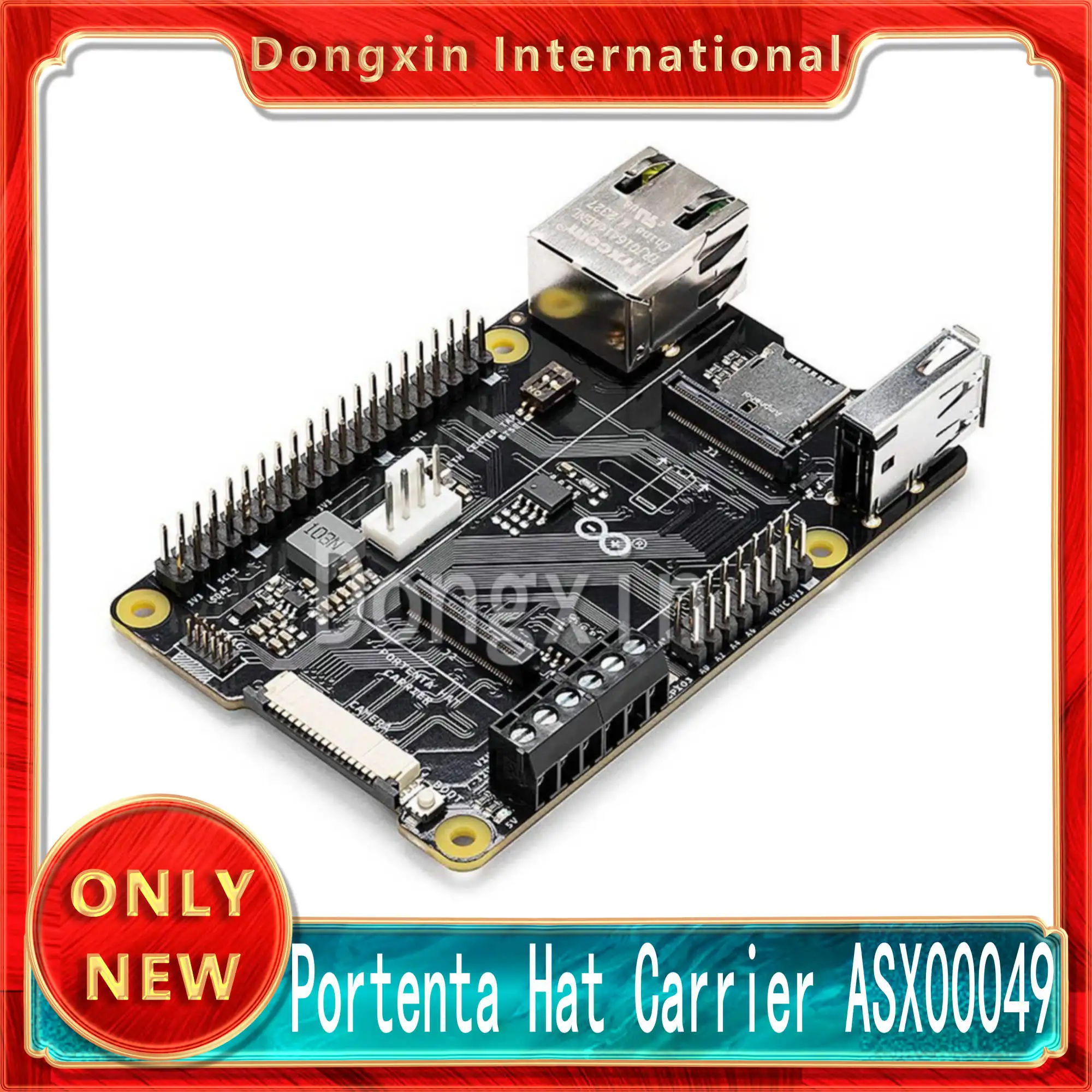 

Imported original stock Arduino Portenta Hat Carrier ASX00049 Development Board