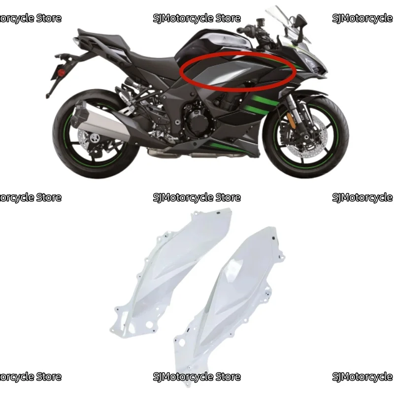 

Motorcycle Fuel tank Side Panels Fairing Cover Fit for KAWASAKI Z1000SX Ninja1000SX 2020 2021 2022 2023 2024 2025