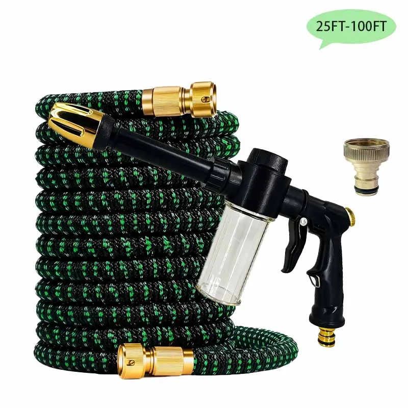 

1PC Household High-Pressure Foam Cleaning Water Gun Outdoor Gardening Irrigation Hose Multi Functional Cleaning Irrigation Tool