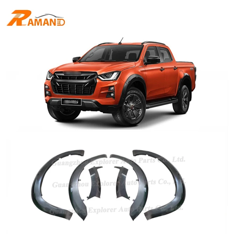 

RAMAND ABS Car Fender for Dmax Auto Body System Wheel Fender Car Accessories for Fender Flares