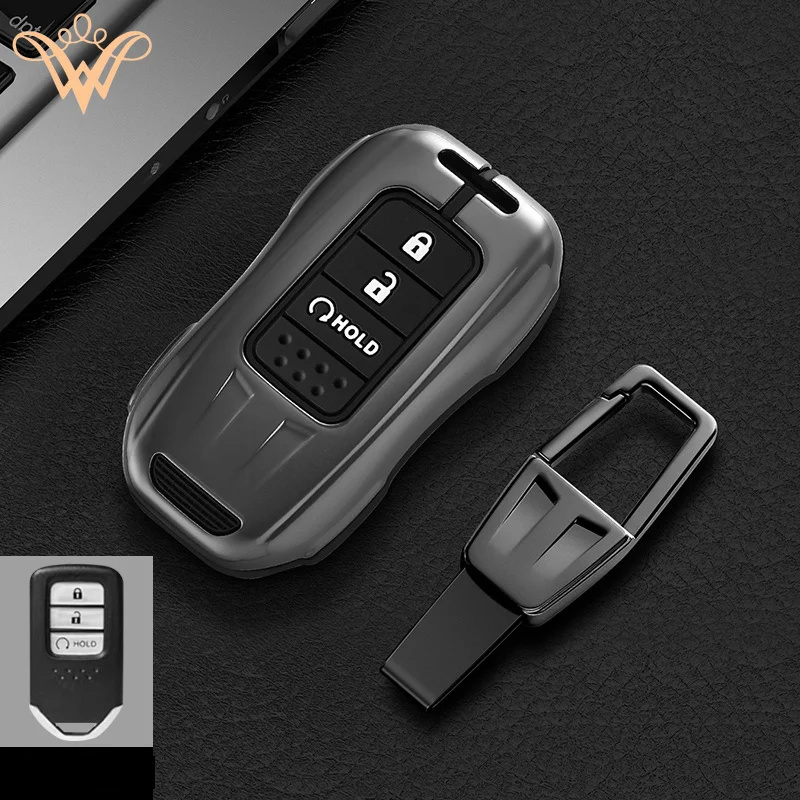 

Car Key Case Cover For Honda Fit Lucky Vezel City Civic Jazz BRV BR-V HRV HR-V Shuttle Gp8 19CRV Jade Fit Freed Odyssey 2017