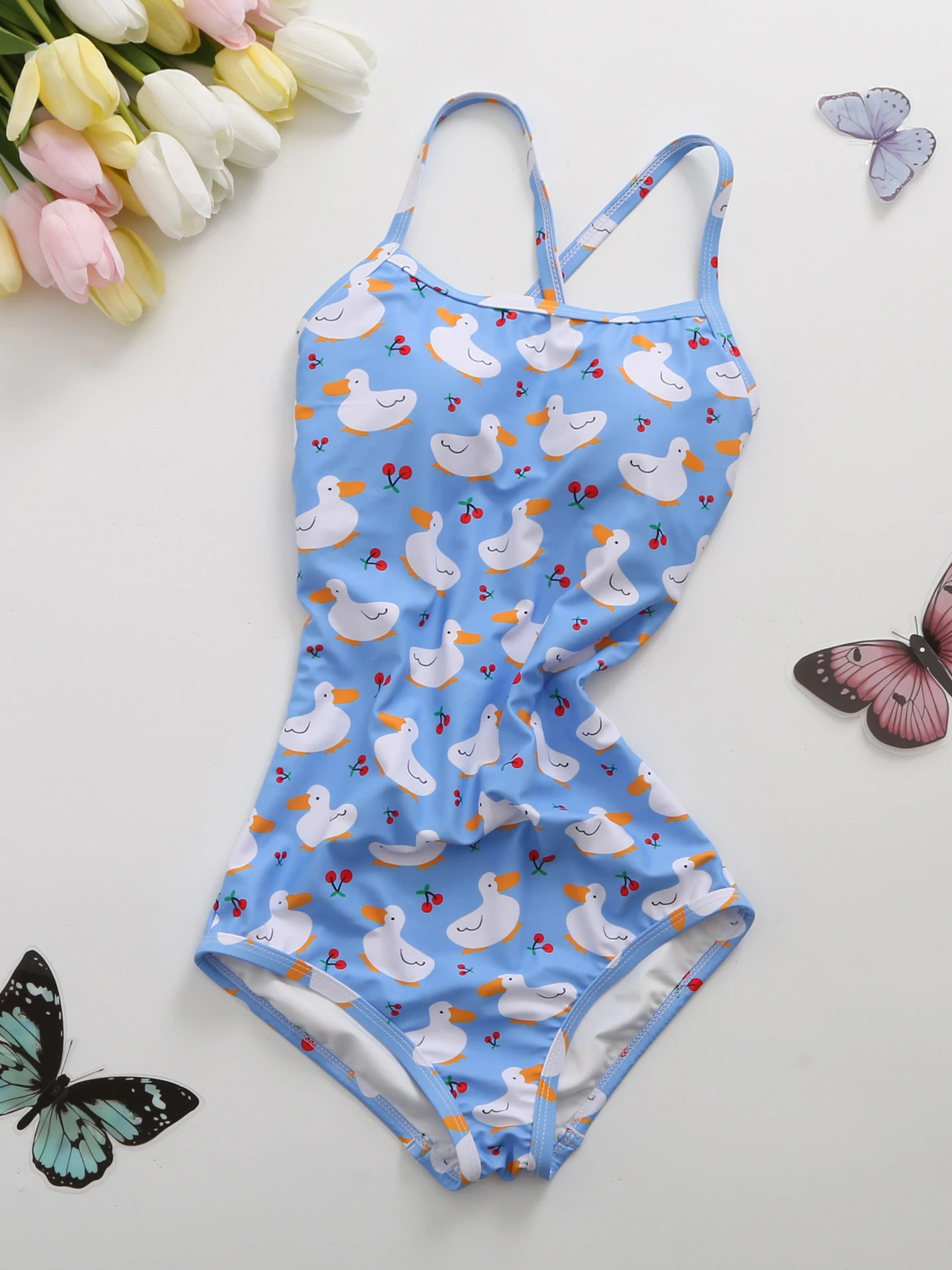 

Профессиональный соревновательный слитный купальник с низким вырезом, из лайкры, устойчивой к хлору, с высокой спинкой и вкладышами для груди, для плавания.