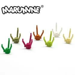 MARUMINE Stalk Build Block Compatible 3741 Idea Building Grass Flower 200PCS/LOT Classic Bricks Construction Educational Toys