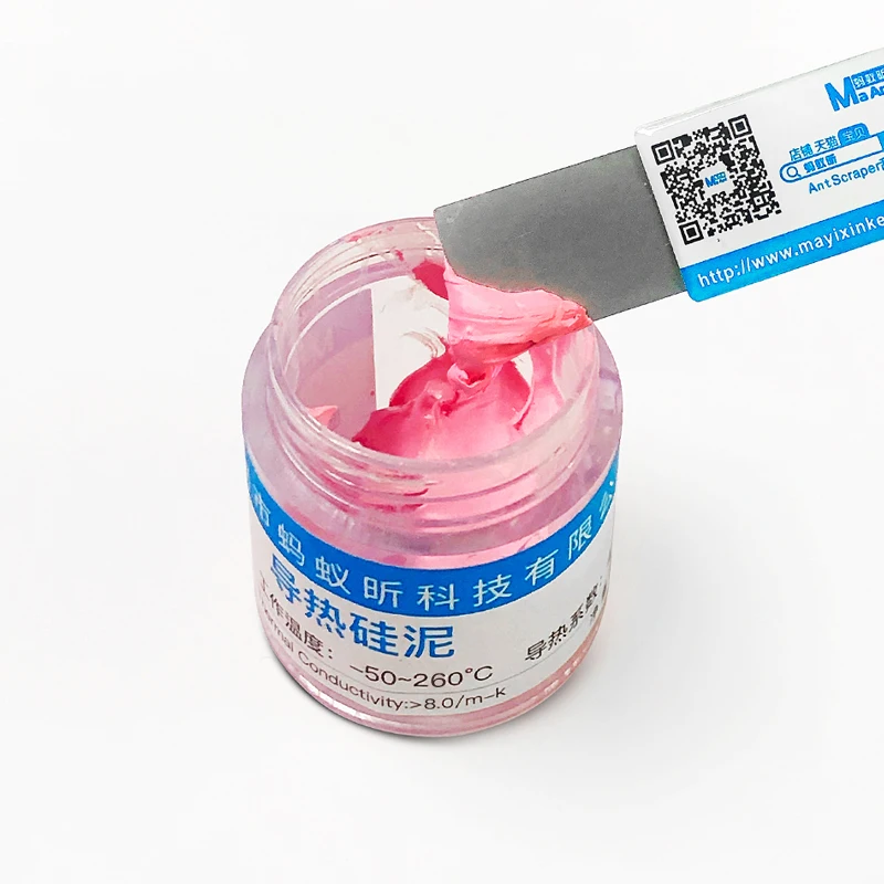 

MaAnt DR-1 DR-2 Thermal Conductive Silicone Grease and Silica Mud for CPU GPU Chipset Notebook Rapid Cooling Insulation