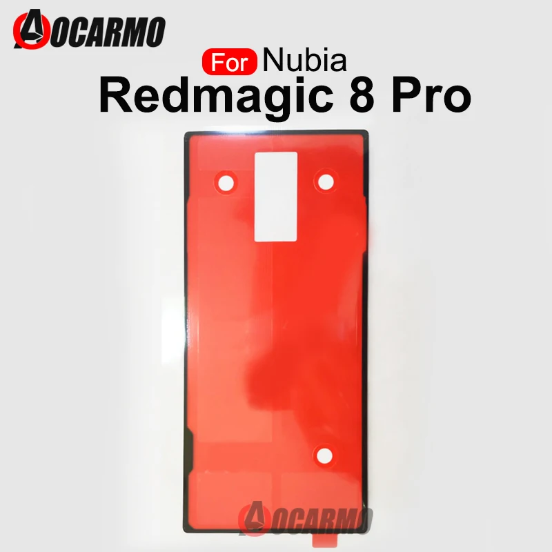

Для Nubia Redmagic 8 Pro задняя крышка клейкая задняя наклейка клейкая лента Запасная часть