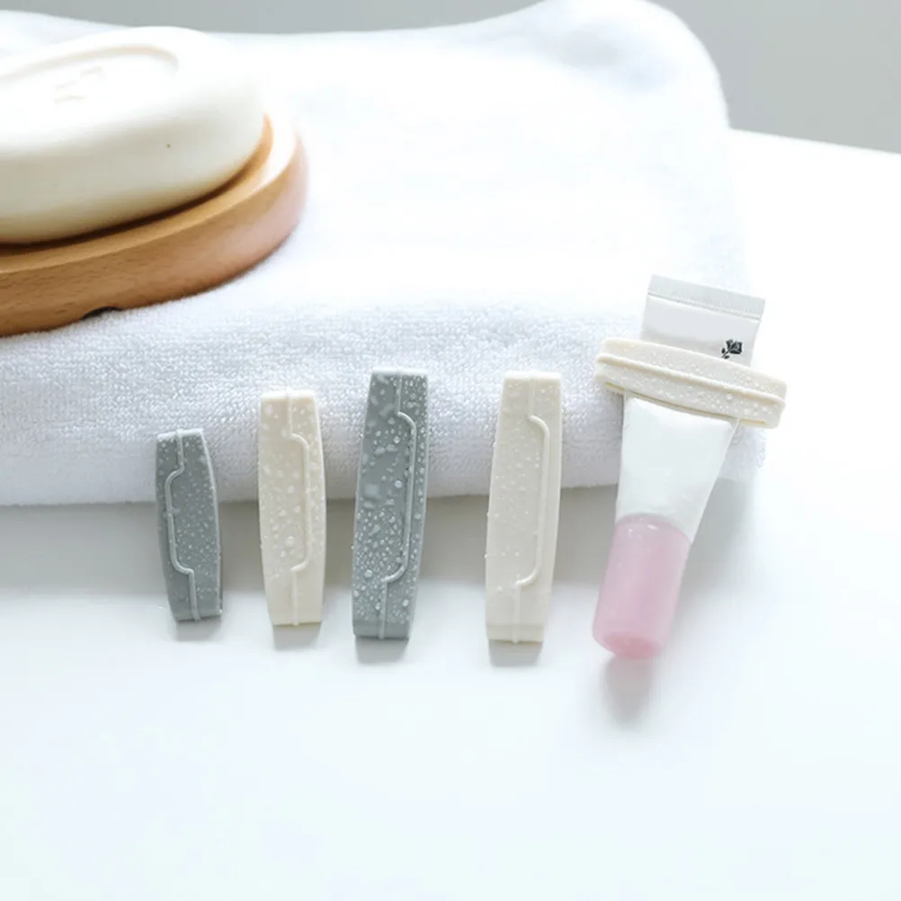 3Pcs Multifunctional Toothpaste Tube Squeezer ABS Rolling Extruder for Toothpaste Hand Cream Cleanser Hair Dye Unguent Every
