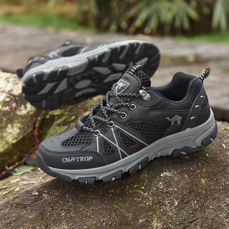 outdoor-climbing-shoes-wear-resistant-non-slip-soft-bottom-mesh-travel-hiking-shoes-men's-casual-shoes-low-help-synthetic-lea