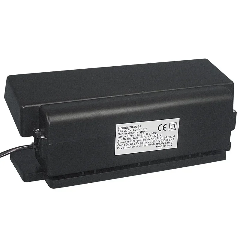 Upgrade TK-2028 Ultraviolet Detector Lamp Desktop Counterfeit Detector 32W High Power Double Tube Euro Dollar Fluorescence Effec