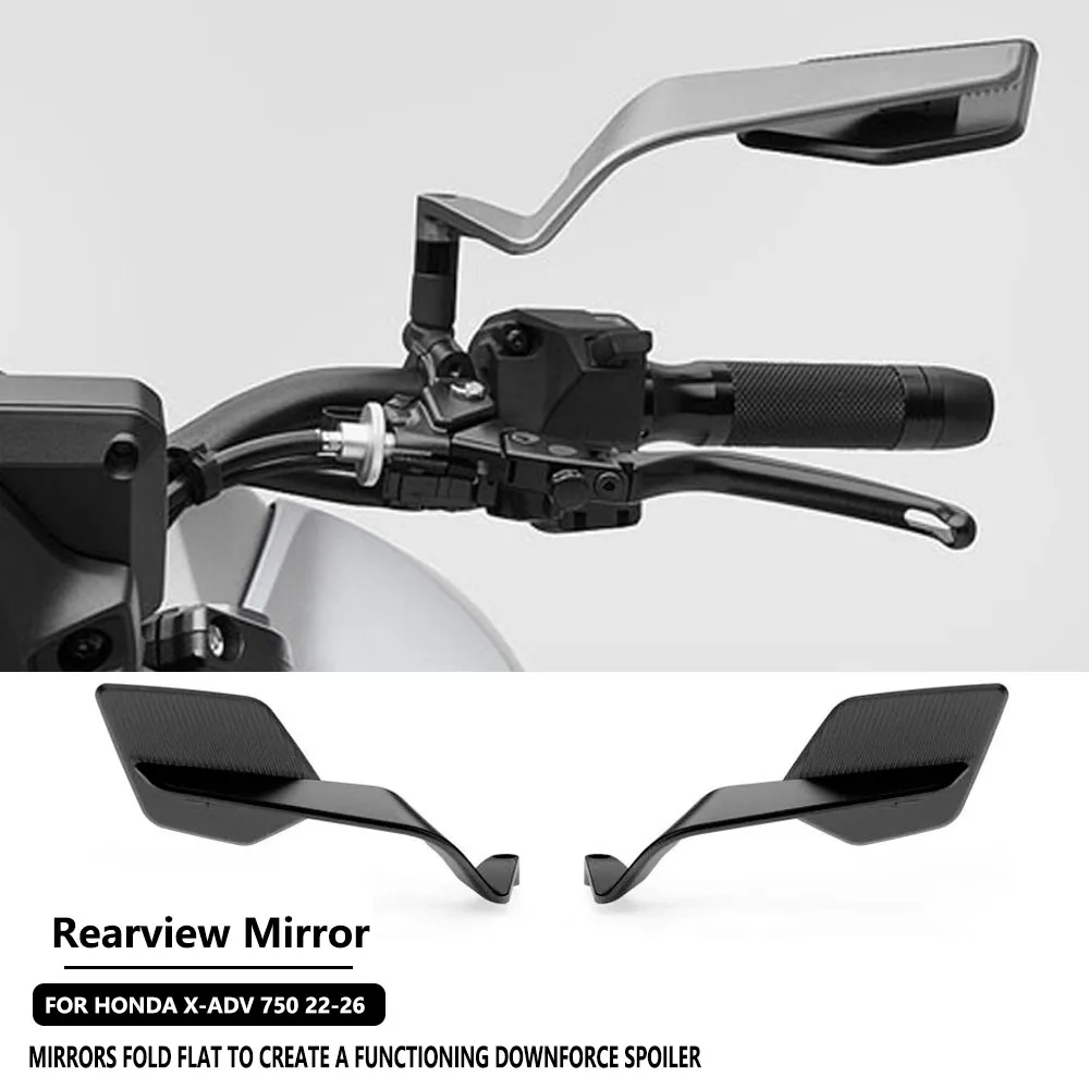 

For Honda XADV 750 X-ADV X ADV 750 XADV750 X-ADV750 2022-2025 2026Motorcycle CNC rearview mirror fixed wing