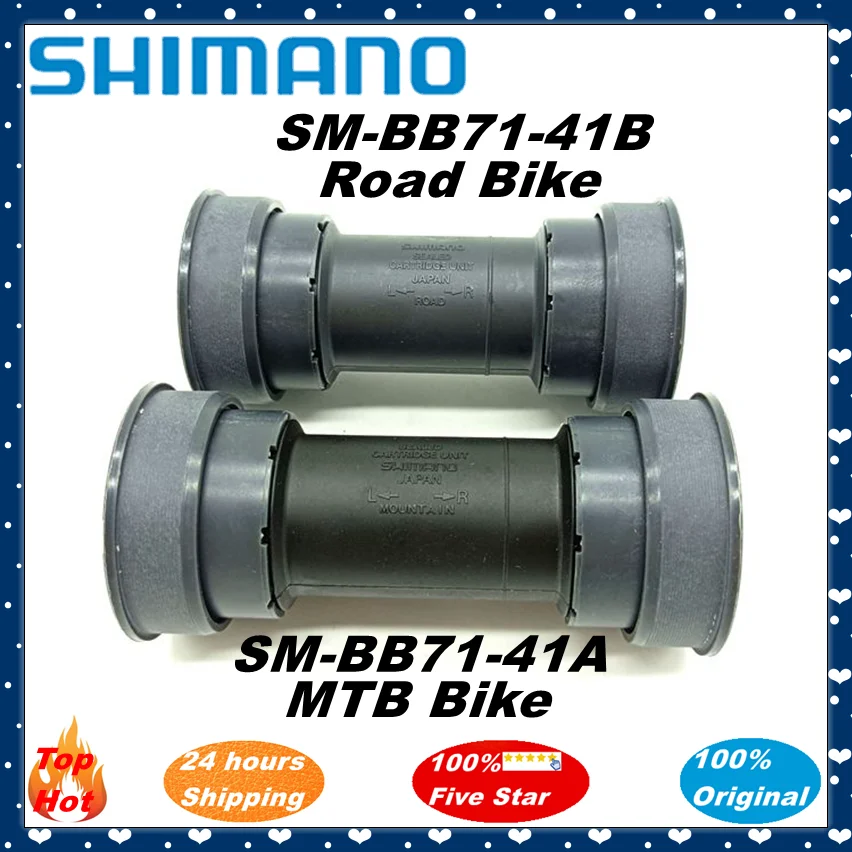 Shimano SM-BB71 XT Press Fit Bottom Bracket - Mountain Bike MTB/ROAD BB71-41A MTB BB71-41B For Road Bike