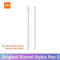 Original Xiaomi Stylus Pen 2 For Xiaomi Pad 6 / 6 PRO 5 Pro Tablet Xiaomi Smart MiPad Pen Magnetic Pen 18min Fully Charged