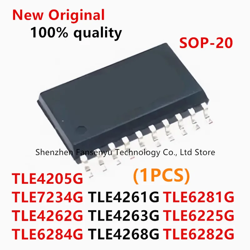 (1piece)100% New TLE4205G TLE7234G TLE4262G TLE4261G TLE4263G TLE4268G TLE6281G TLE6225G TLE6282G TLE6284G sop-20