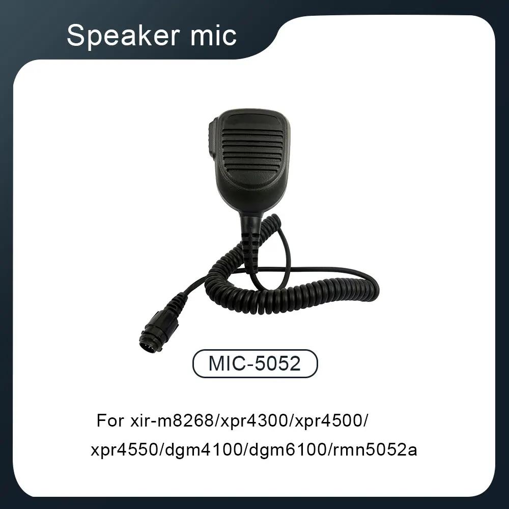 

Mic Microphone Mic-5052 Speaker Microphone For XIR M8268 M8668 RMN5052A mobile radio