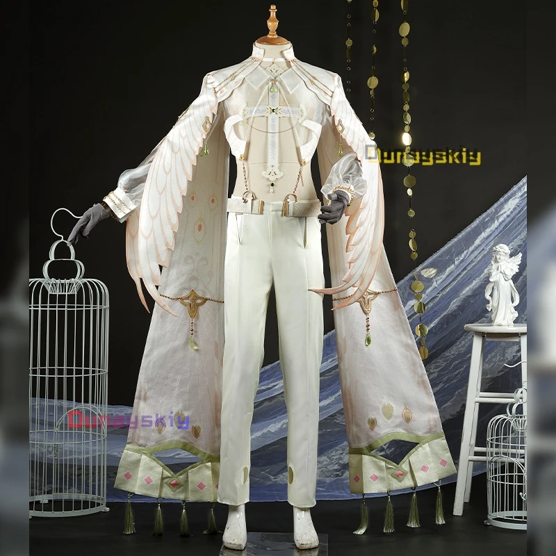 Anime Game Nu: Carnival Olivine Angel Cosplay Costume The Distant Wish In The Tower Role-playing Clothes Unisex Outfit