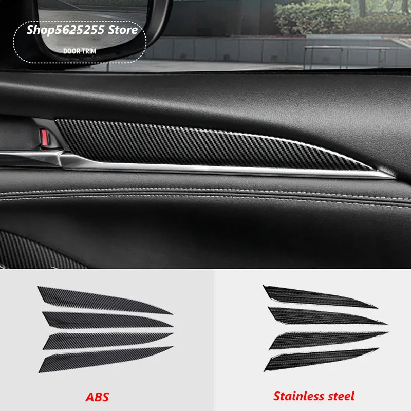 

For Mazda 6 Atenza 2019 2020 Door Bowl Handle Patch Auto Interior Modification Decorative Strip Car Accessories