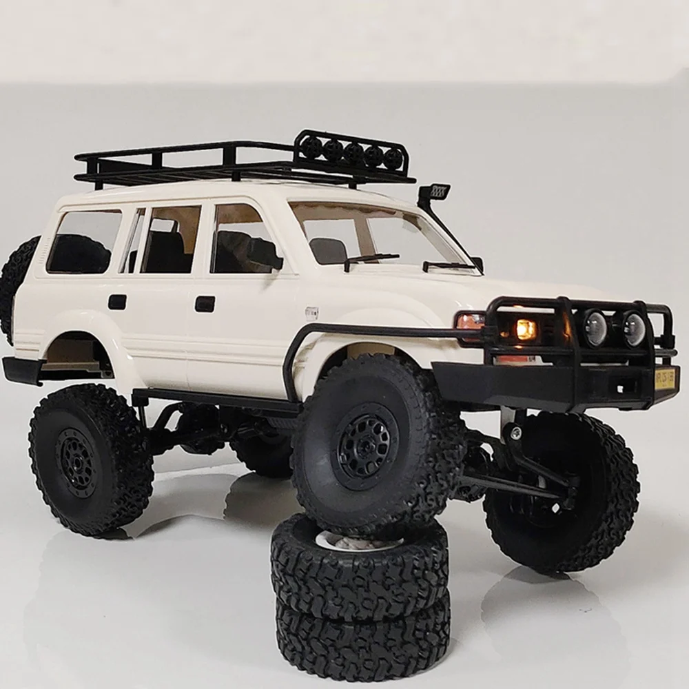 Unassembled Plastic 190mm Wheelbase Land Cruiser LC80 Body Shell for WPL C14 C24 C24-1 1/16 RC Car Upgrade Accessories,B