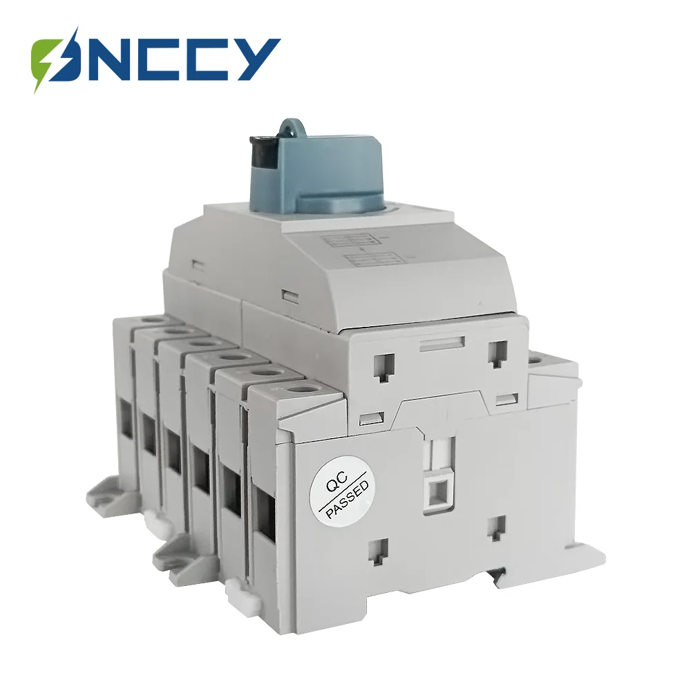 ONCCY EAS80 6P AC Isolation Switch,Mechanical Combination System, AC 800V 690V Din Rail Mounting Rotating Handle 63A 80A 100A