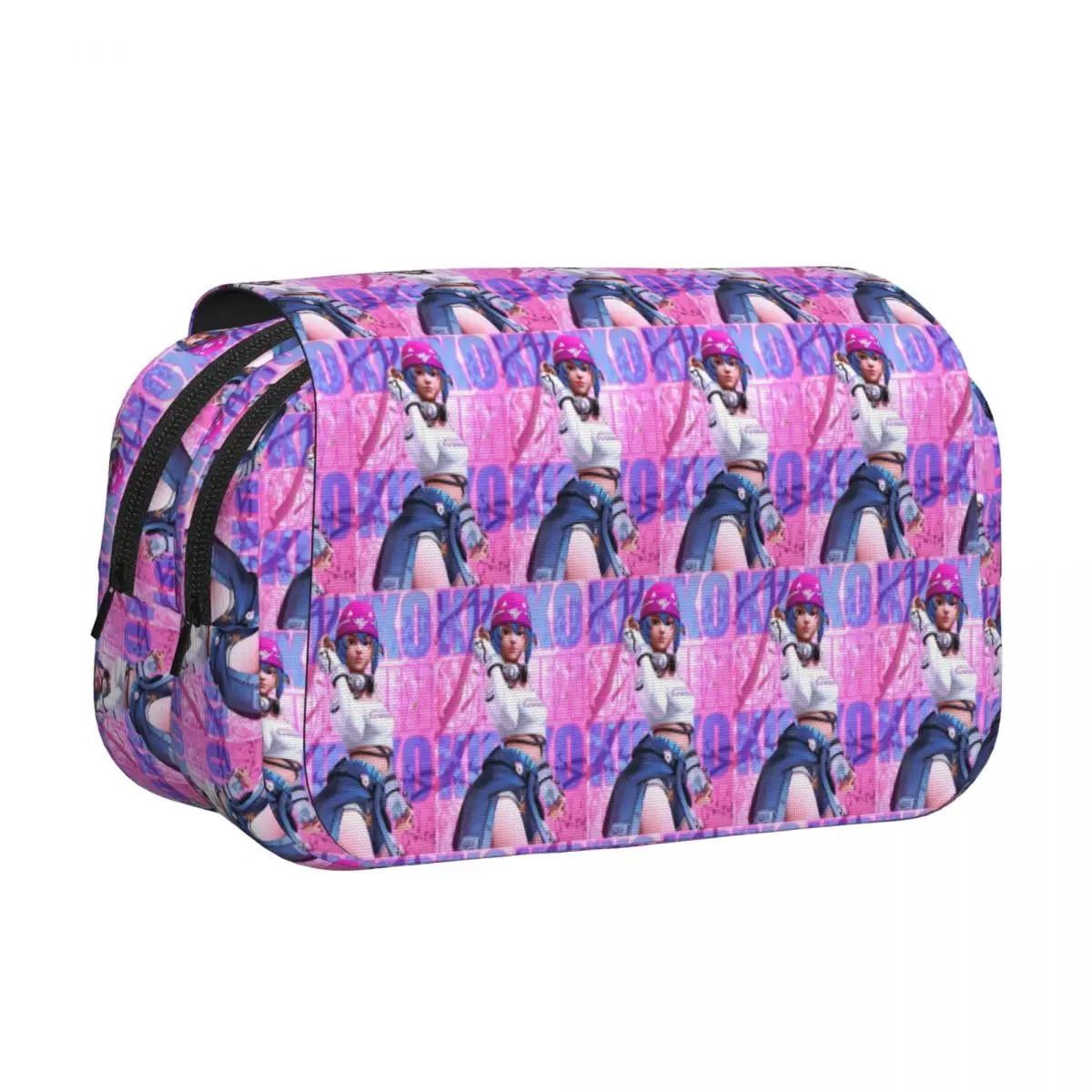 Overwatch Juno Game Pencil Cases Pencil Pouch Hard Shell Leather Large Capacity Pen Box Pencil Bag for Boys Girls School