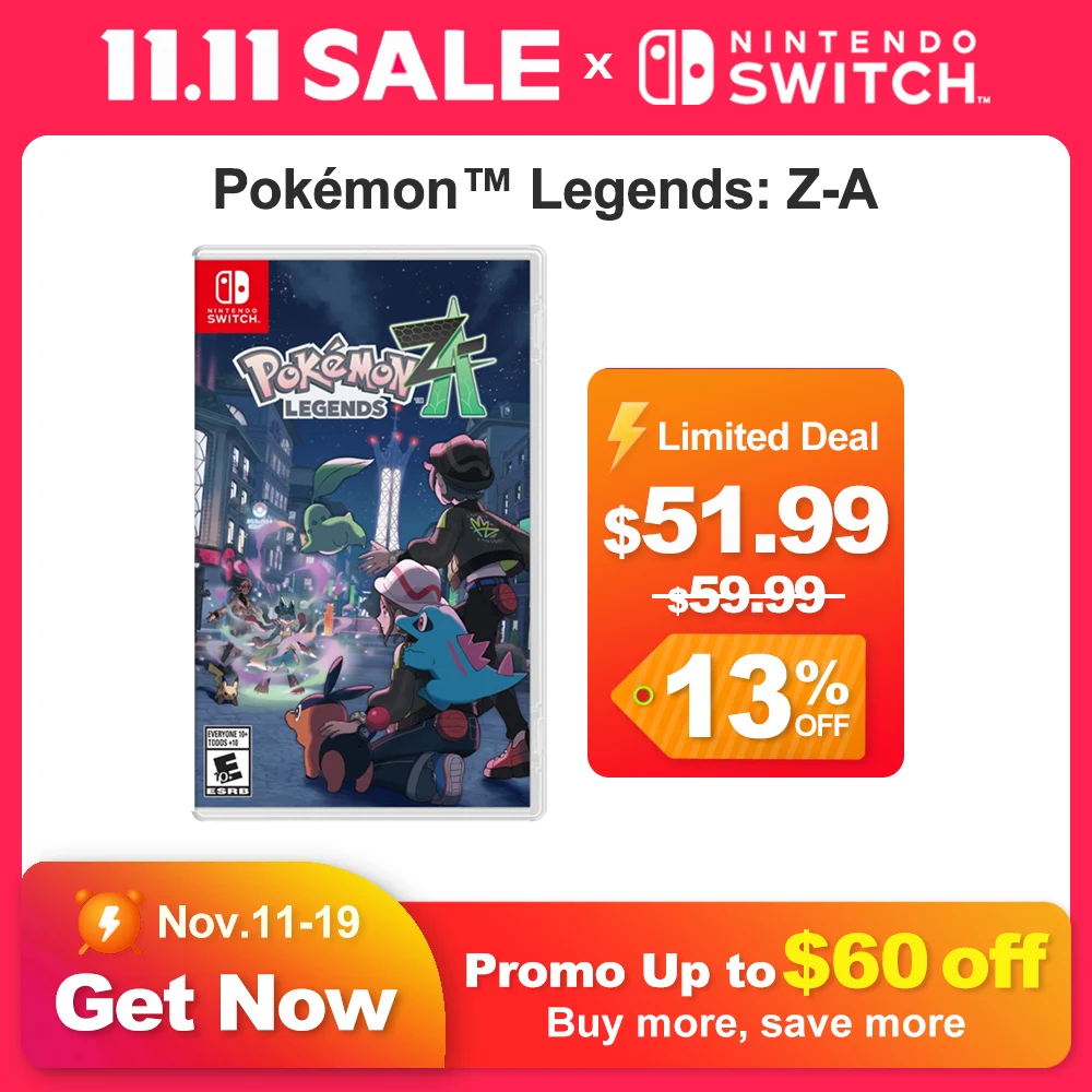 pokemon legends za cards Amazon.com: Pokémon Legends: Z-A : Video Games main image 0