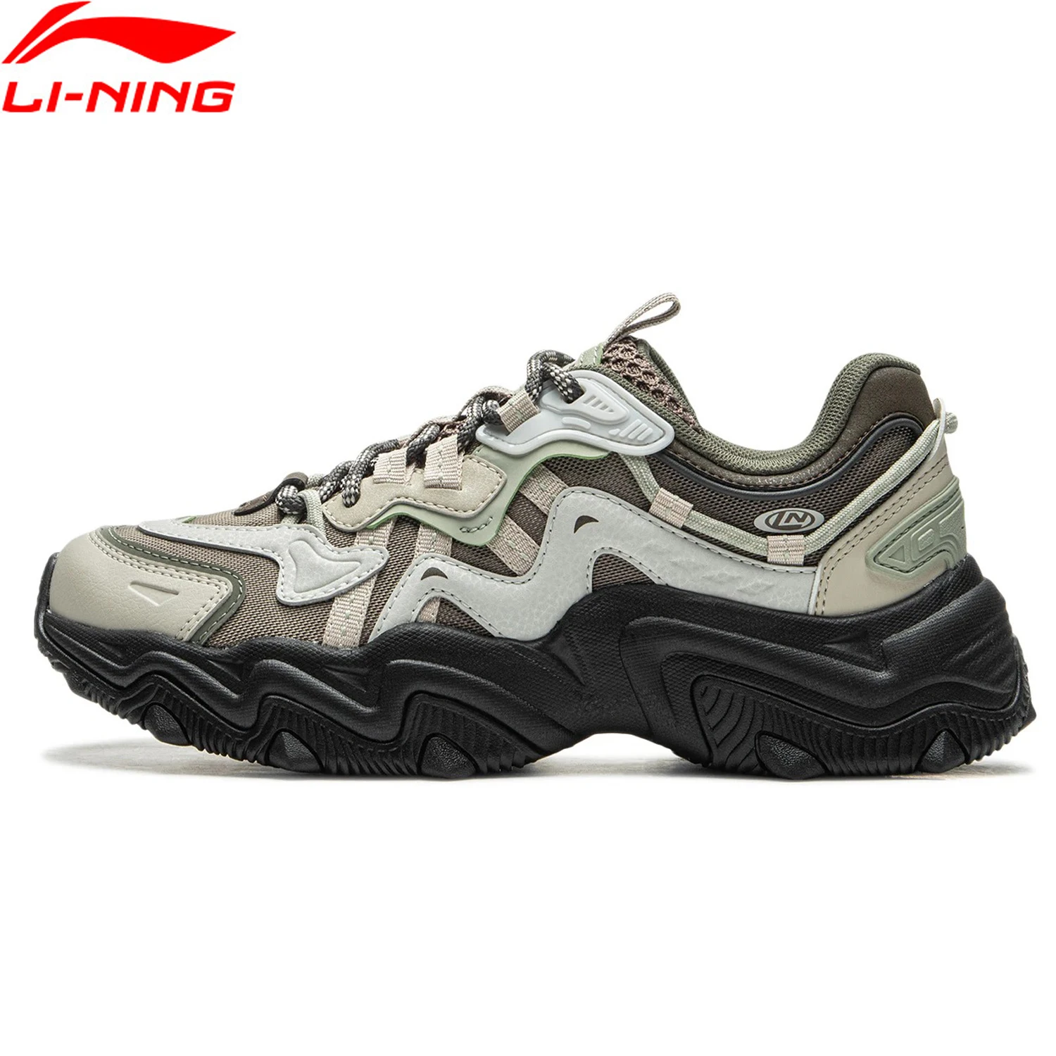 Li-Ning Women X-CLAW LITE 2 Lifestyle Shoes Retro Comfortable Wearable Sneakers LiNing Classic Casual Shoes AGCU176