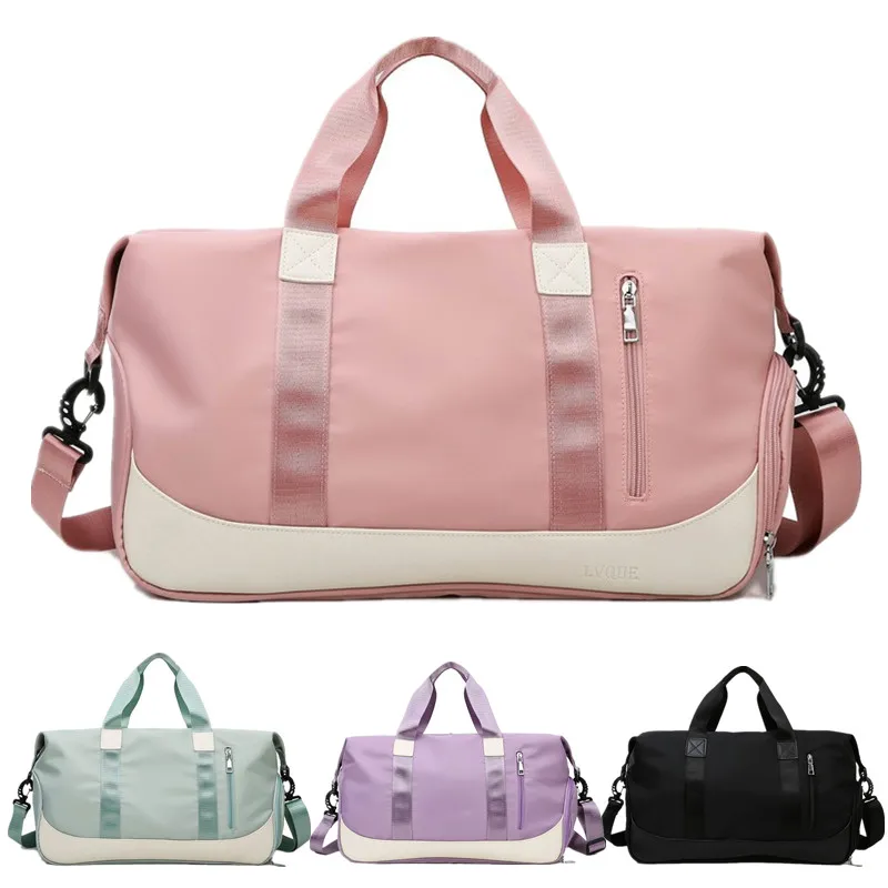 

Women Gym Bags Travel Sports Dry Wet Separation Fitness Yoga Bag Swimming Training Handbag Short-distance Shoulder Crossbody Bag