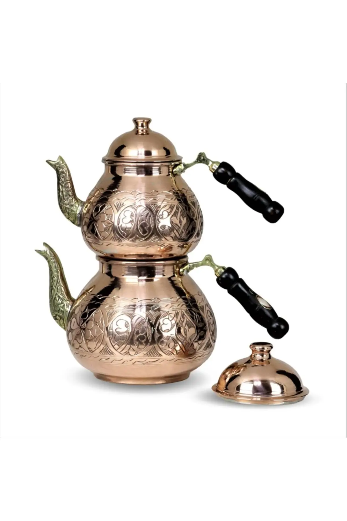 

DOLBOVI drop engraved copper teapot Cooper Tea Pots Handmade