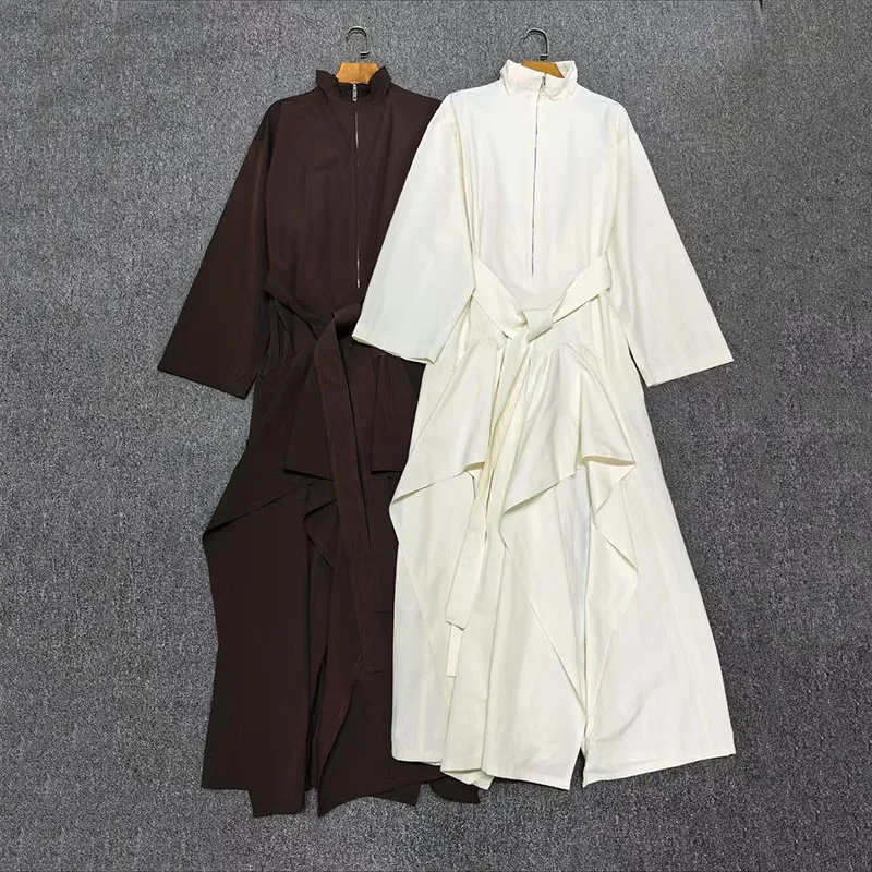 Summer 2026 New Arrivals: Ruffled Fitted Jumpsuit, Asymmetrical-Cut Women’s Jumpsuit, Belted Women’s Jacket, Y2K-Style Coat