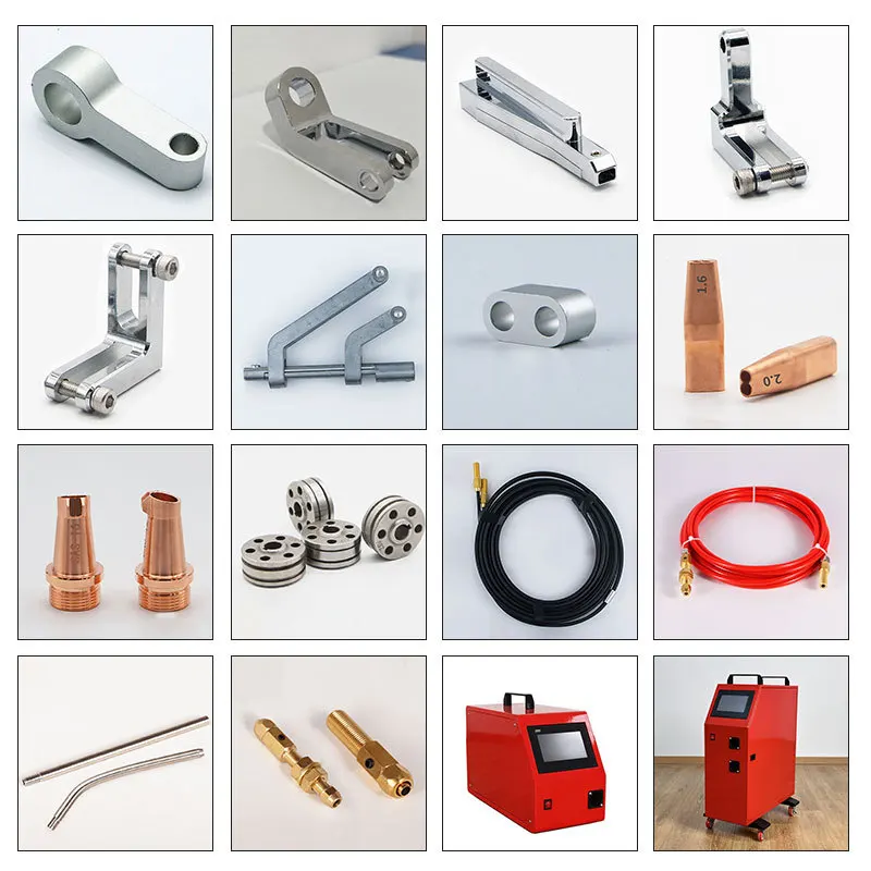 Handheld laser welding machine accessories, welding gun 20S/T connection adjustment block, single wire feeding bracket