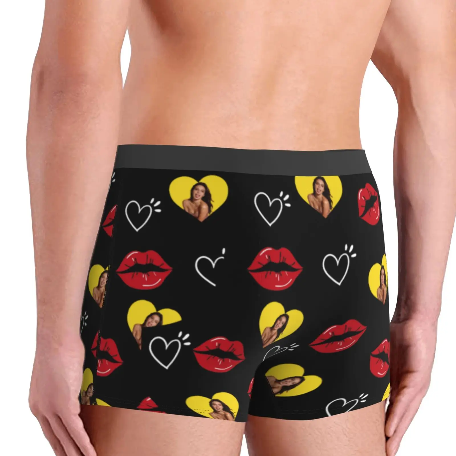Personalized Face Photo Underwear Custom Boxer Briefs Custom Men Birthday Gift For Husband Anniversary Gift for Dad
