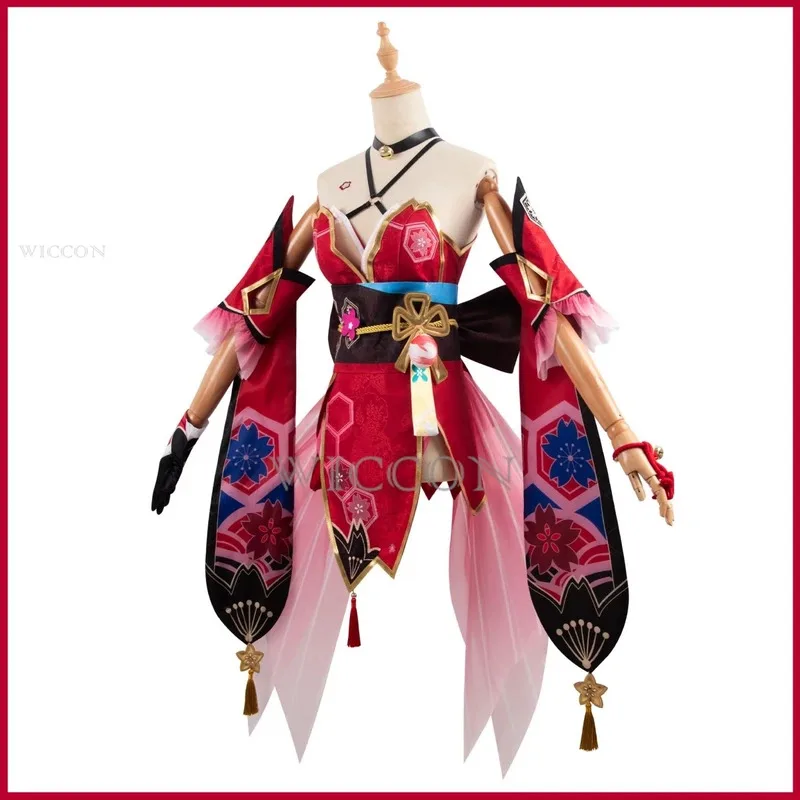 

ss23Аниме-игра Honkai: Star Rail Sparkle Косплей Костюм в маске Ханьфу Платье Маска Парик Женский Сексуальный Традиционный Фестивальный Костюм