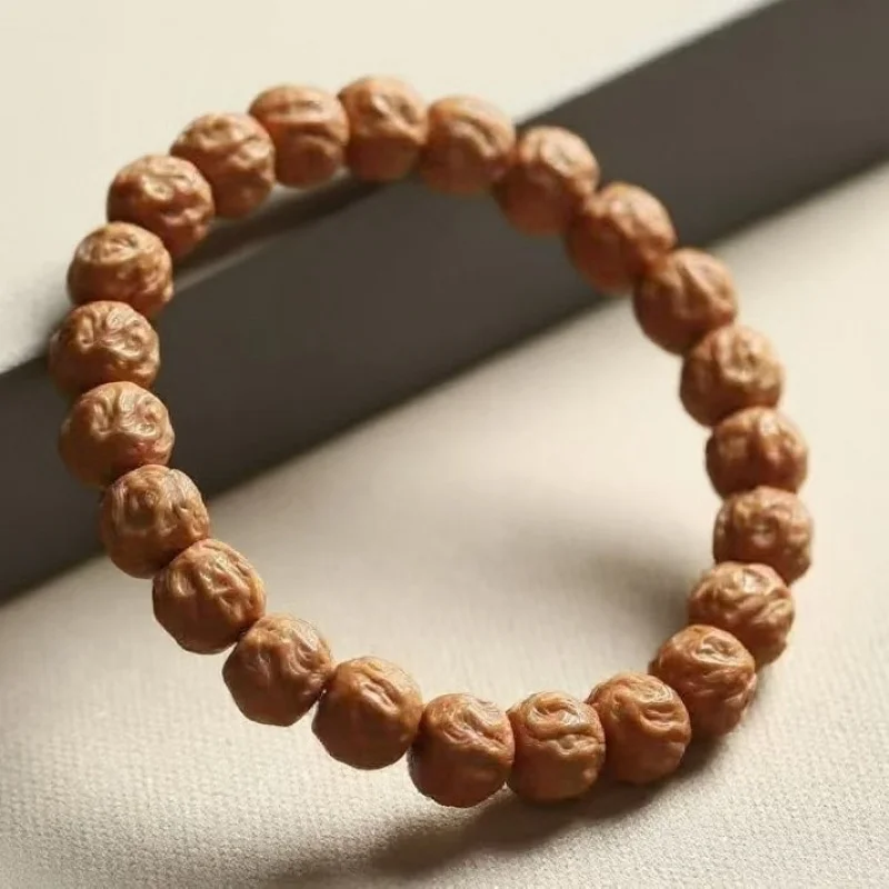 Full range of walnut bracelets, including the 