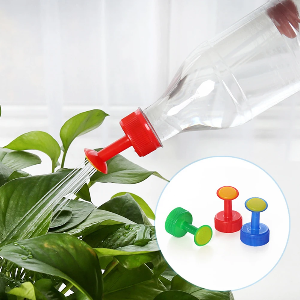 

Universal Potted Watering Device Blue Simple Screw-On Bottle Sprayer For Flowering Gardening Tool 300Ml-3L Capacity Gentle