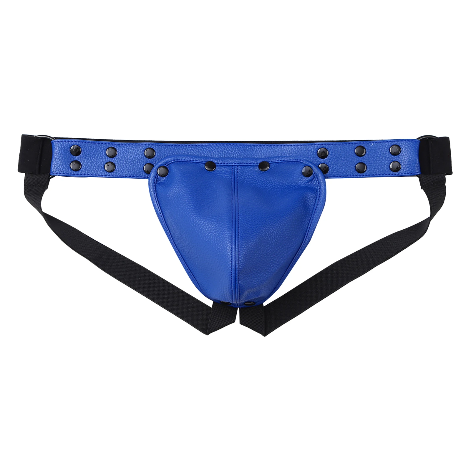 Мужские трусики-стринги из лакированной кожи с эффектом металлик, съемный выпуклый чехол, бандаж, нижнее белье, трусы, сексуальное нижнее белье, трусы