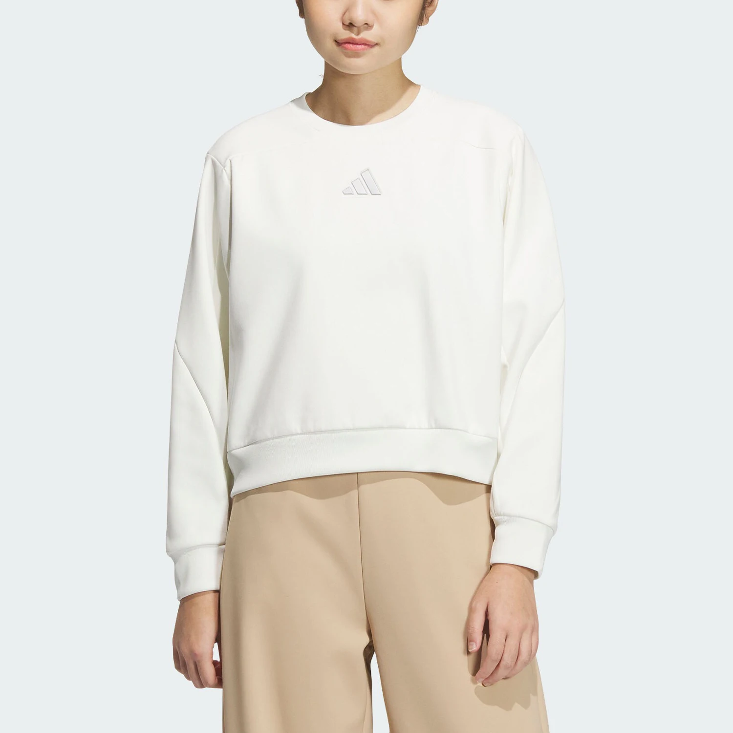 

Adidas Authentic MT CREW SWT Women's Sports Casual Pullover Sweatshirt JM8762