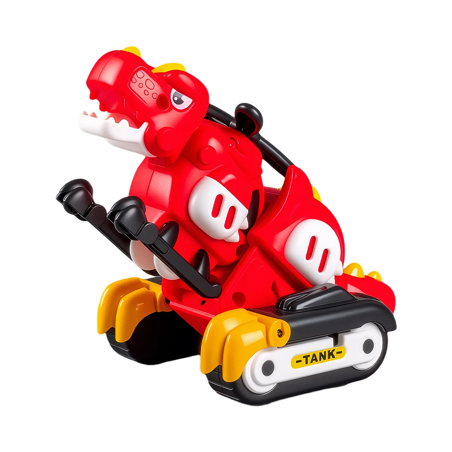 Giocattolo robot di trasformazione per bambini Divertimento trasformazione di collisioni Dinosauro Auto Aspirazione magnetica Ensemble Pull-wire Giocattolo di dinosauro 2 in 1