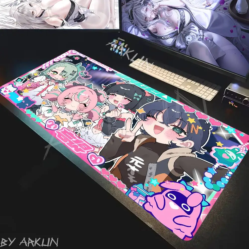 

Popular Kawaii Cute Girl Fashion Hot Top AOD Sunna Large Gaming Mouse Pad XXL 900X400 Gamer Computer Table Mat