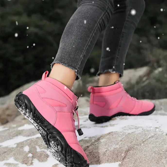 

Осенне-зимние флисовые утепленные мужские хлопковые ботинки для активного отдыха, походные ботинки, зимние ботинки, парные ботинки