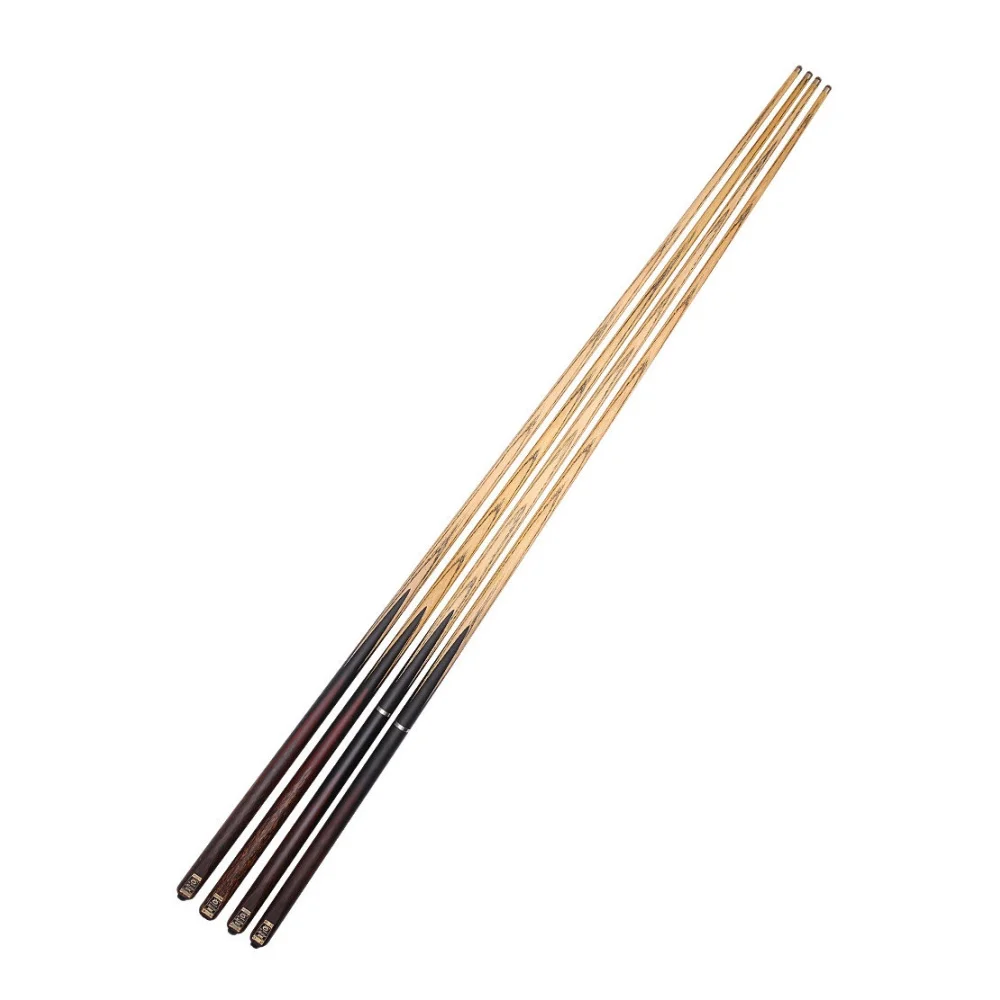 OMIN Taco de Billar Profesional Hell Lip de Fresno Blanco de 57 Pulgadas para Snooker y Pool, 9.5mm / 10mm