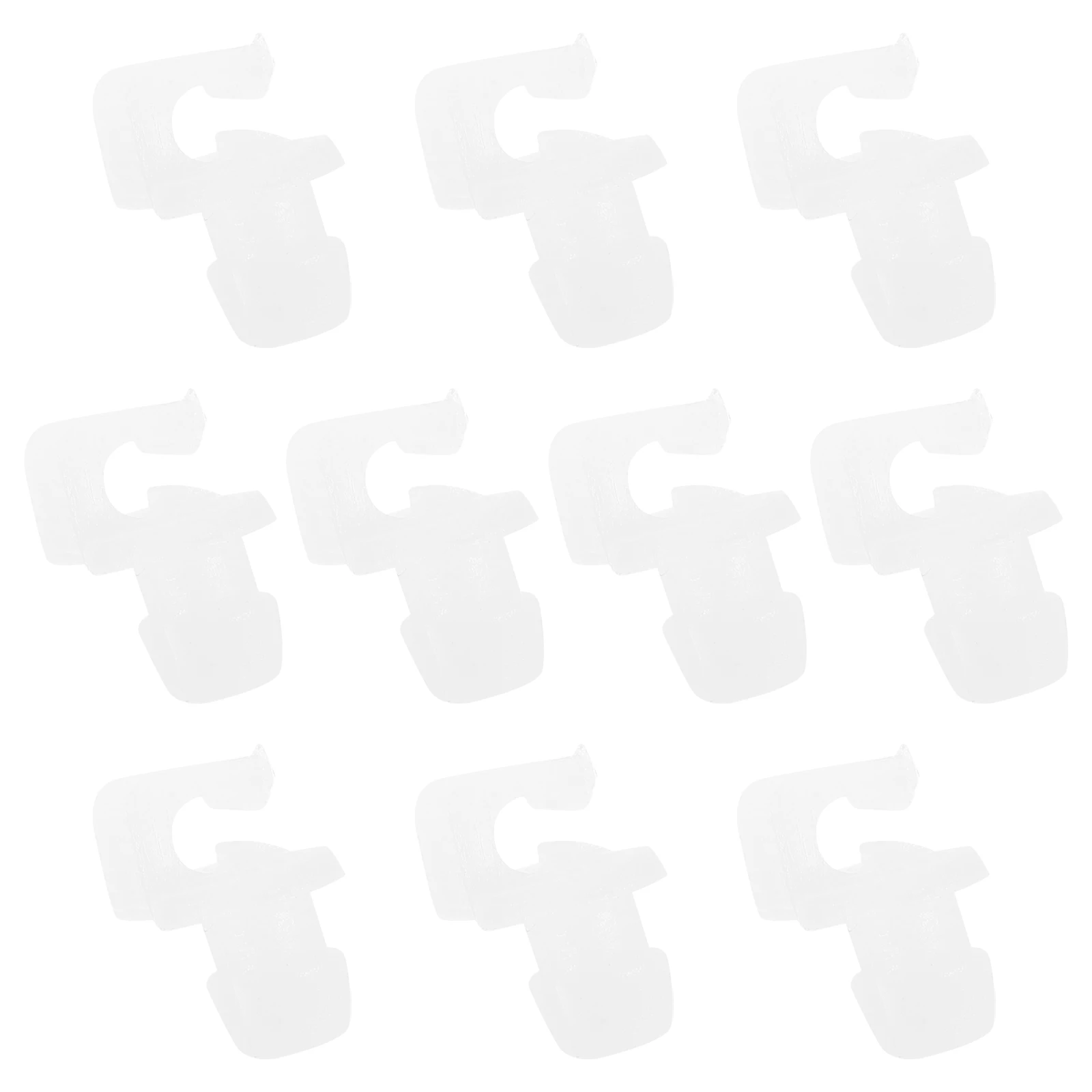

10pcs Plastic Car Door Clips Sturdy Easy Install Antislip Universal Fit for Auto Door Handle Fasteners Automotive