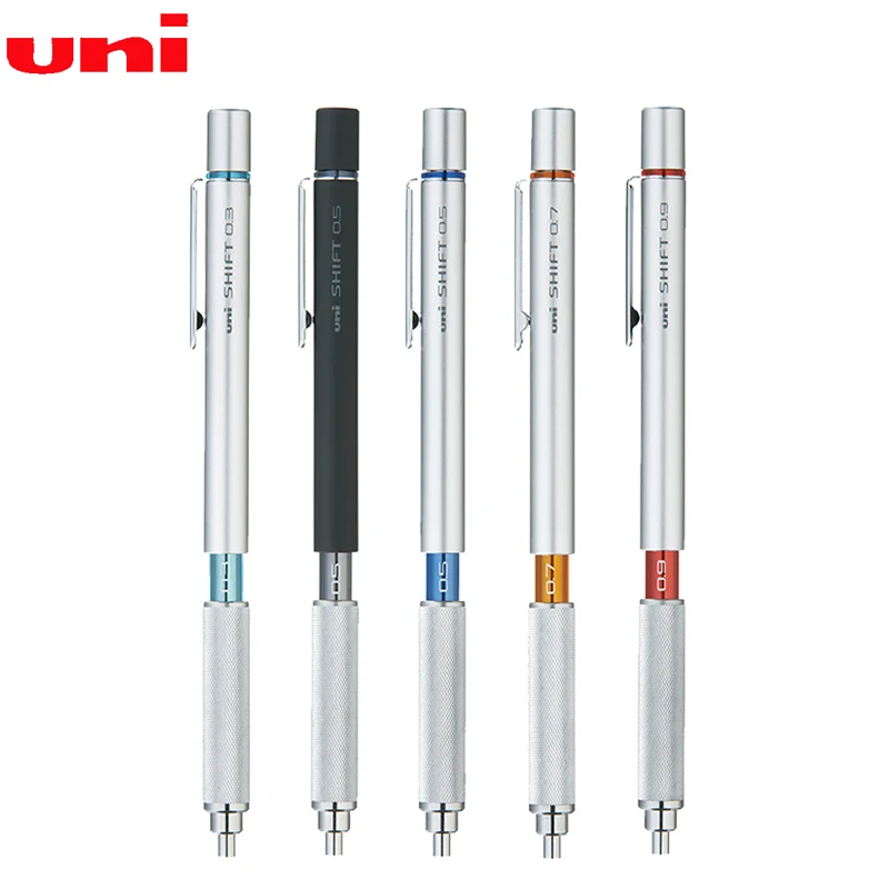 UNI Metal Mechanical Pencil  Professional Sketch Drawing Twist Unlocking  Anti Broken Core Student Learning  Painting Stationery