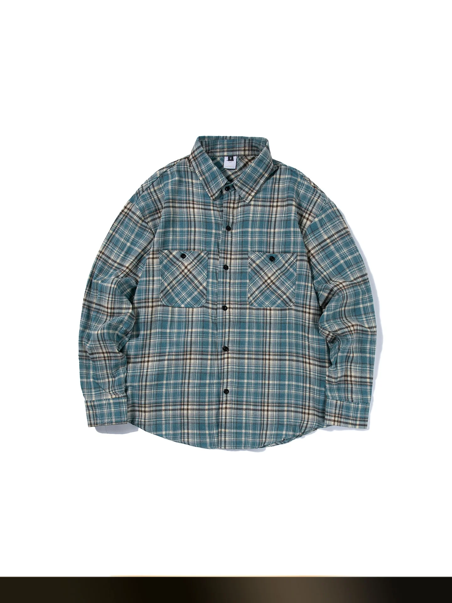 

American Retro Striped Patchwork Long Sve irt Men's Autumn College Sle Couple Match Cotton Casual irt Coat