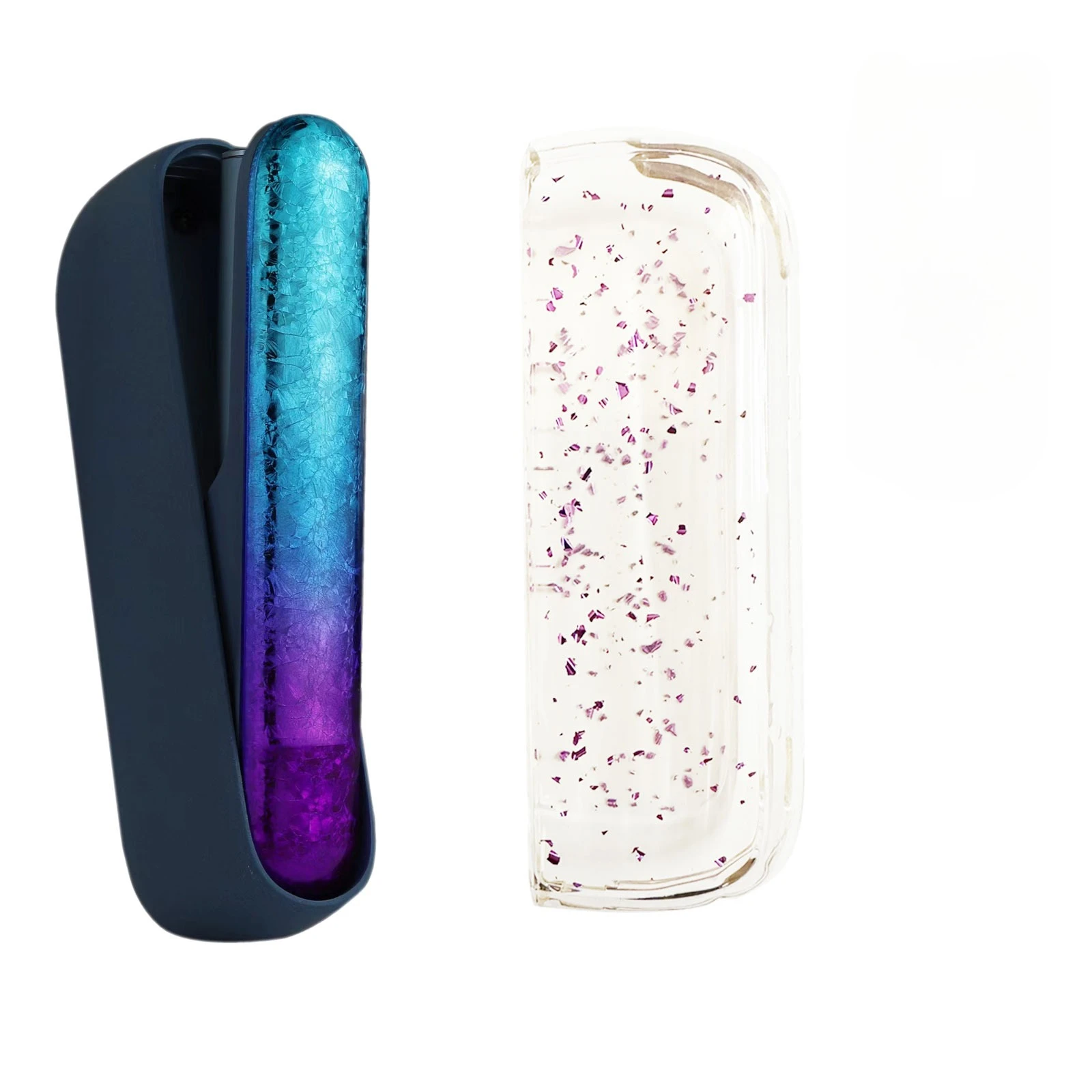 2In1 Cover for Iqos Iluma i Case Doorcover + Hard Case set Crystal Margaret Style shell sleeve for iluma i Cover